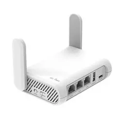 Produktbild: GL-SFT1200 (Opal) Sicherer WLAN-Router für unterwegs – AC1200 Dualband-Gigabit-Wireless-Internet-Router | IPv6 | USB-2.0 | MU-MIMO | 128 MB Arbeitsspeicher | Repeater-Brücke | Access Point-Modus