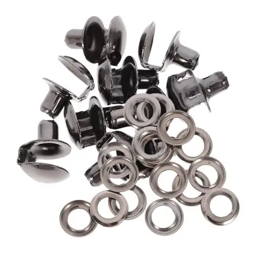 Produktbild: GLSTOY 10 Stück Schuhschnalle Stiefel Reparaturzubehör Schnürsenkel Zubehör Schnürsenkel Haken Kletterstiefel Spitzenschnallen Schuh Sportstiefel Zubehör Metall Schnürsenkel Haken