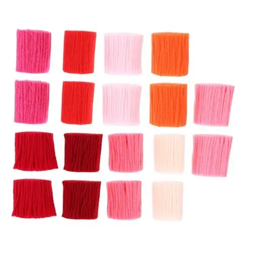 Produktbild: GLSTOY 18 Stück Segment Stickgarn DIY Gobelingarne Vorgeschnittenes Garn DIY Wollgarn Häkelwolle Häkelteppichgarne Handarbeitsgarn Stickerei Teppichgarne DIY Knüpfgarne DIY Garn