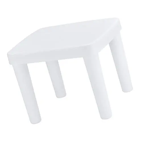 Produktbild: GLSTOY Fußhocker Für Kinder -Skid Square Low Hocker Haushaltsmöbel Für Jungen Und Mädchen Erwachsene