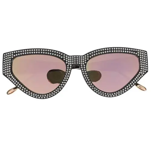 Produktbild: GLSTOY 1 Paar Dreieckige Sonnenbrillen Modische Sonnenbrillen Stilvolle Brillen Sonnenbrillen Für Damen Strass Sonnenbrillen Kreative Sonnenbrillen Party Brillen Strandbrillen