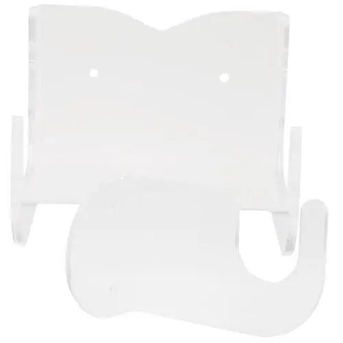 Produktbild: GLSTOY Gitarren-wandhalterung Aus Acryl Gitarren-wandhalter Ukulelen-wandhalter Aufhänger Für Musikinstrumente Gitarren-stützgestell Wandmontage Einfache Installation