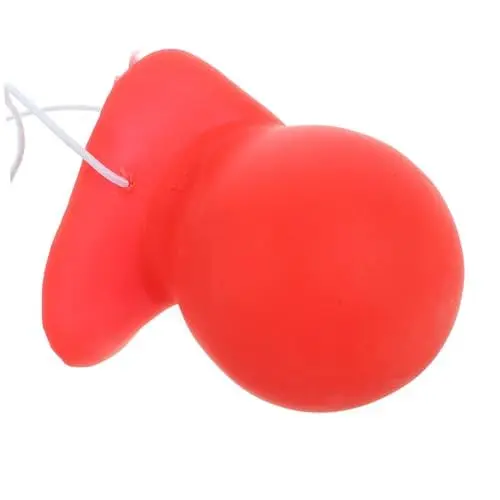Produktbild: GLSTOY Clown Nase Mit Geräusch Leichtes Rotes Gummizubehör Für Karneval Cosplay Und Halloween Für Erwachsene Und Lustige Clown Requisite Für Besondere Anlässe