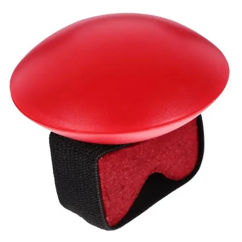 Produktbild: GLSTOY Fingersandei Ukulele musikinstrumente Schlaginstrument spilzeug spielwaren giffard Rhythmus-Ringshaker Maraca-Fingerhammer Gitarrenbegleitung Gitarrenfinger Sandhammer Plastik rot