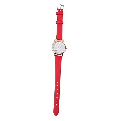 Produktbild: GLSTOY Mädchen Armbanduhr Für Mädchen wasserdichte Und Einstellbare Kinderuhr Mit Katzenmotiv Für Schule Und Langlebige Quarzuhr Mit Präziser Zeitmessung