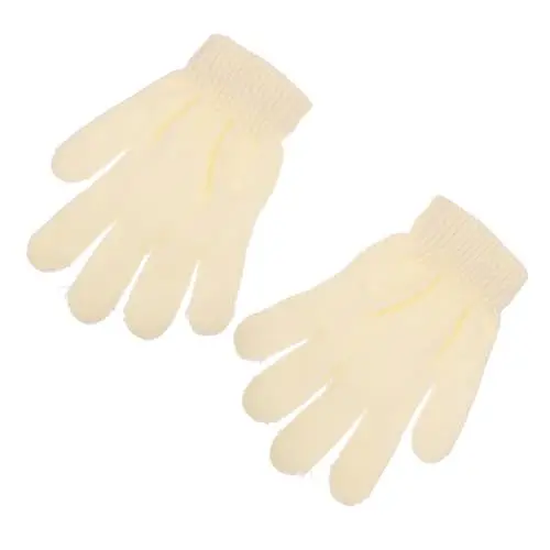 Produktbild: GLSTOY Warme Kinderhandschuhe Strickhandschuhe Vollfingerhandschuhe Winterhandschuhe 4–12 Jahre Warme Handschuhe Fünffingerhandschuhe