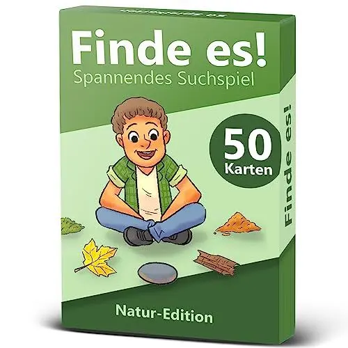 Produktbild: GLÜCKSWOLKE - Finde es I Draußen die Natur neu entdecken I Outdoor Schatzsuche für Kinder I Entdecker Spielzeug & Kinderspiel I Spiele ab 4, 5, 6, 7, 8 Jahre I Geschenk für Mädchen und Junge