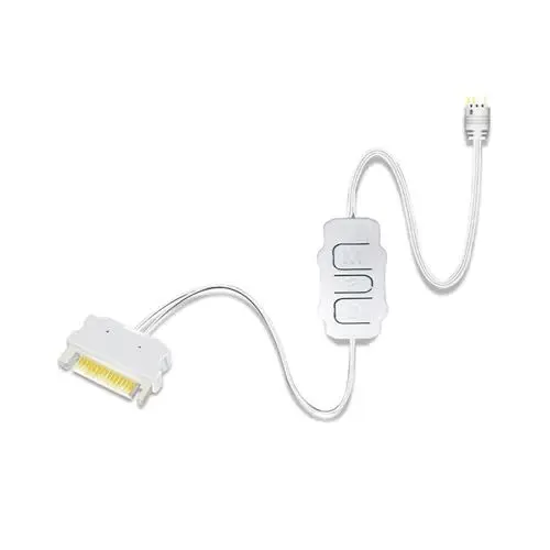 Produktbild: GMBYLBY 5 V 3-poliger ARGB-PC-Beleuchtungscontroller mit einfachen Modi, Farbanpassung für Benutzer, Enthusiasten, 5 V 3-polige Anschlüsse