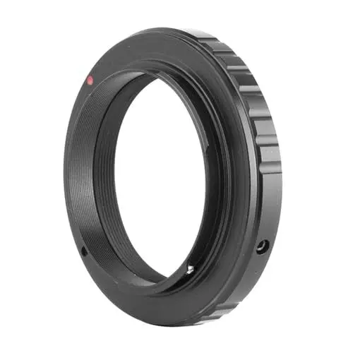 Produktbild: GMBYLBY Metall-T-Ring-Adapter M42 × 0,75 Gewinde für Standard-Objektive und Kamera-Astrofotografie-Zubehör