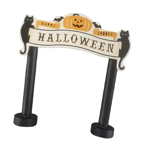 Produktbild: GMBYLBY Miniatur-Kürbis-Figur, Geisterfigur, dekoratives Ornament für Halloween, Party, Display, Heimdekoration