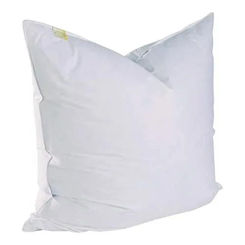Produktbild: GMD Living Federkissen Madrid, Kopfkissen mit feinem Baumwollbezug, Naturprodukt Made in Germany, Größe:80 x 80 cm, Gewicht:1000 g