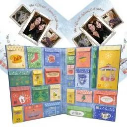 Produktbild: Gἰ𝐥m𝐨r𝐞 Gἰr𝐥s Adventskalender,Adventskalender,2024 Adventskalender,25 Tage Weihnachts Countdown Kalender mit Sammeldekorationen,Taschen Urlaubskalender,Weihnachts Geschenke,#A 1 Stück White