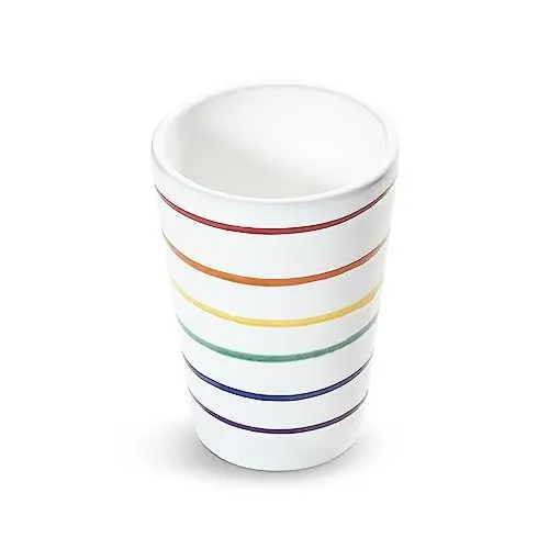 Produktbild: GMUNDNER KERAMIK Regenbogen, Trinkbecher (H: 11cm), handgemacht in Österreich