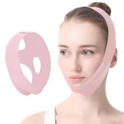Produktbild: GmwyCzV Anti Schnarch Kinnriemen, Einstellbares Schnarchstopper-Gerät, Gesicht Abnehmen Riemen V Linie, Effektive Schnarchlinderung, Antischnarch, Einfach zu Reinigen, Damen Herren Unisex (Rosa)