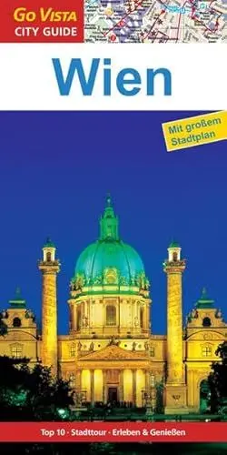 Produktbild: GO VISTA: Reiseführer Wien: Mit Faltkarte. Top 10, Stadttour, Erleben & Genießen