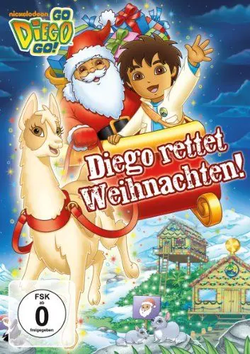 Produktbild: Go Diego Go! - Diego rettet Weihnachten (DVD)
