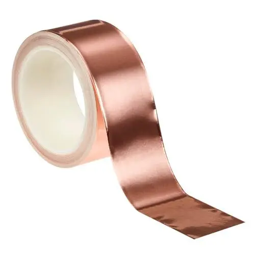Produktbild: Gobesty Kupferband Gegen Schnecken, Schneckenschutz Kupferband, 50mm x 20m Kupferfolienband für Schneckenzaun, Schneckenband Schneckenabwehr, Schneckenschutz für Hochbeet Pflanzen