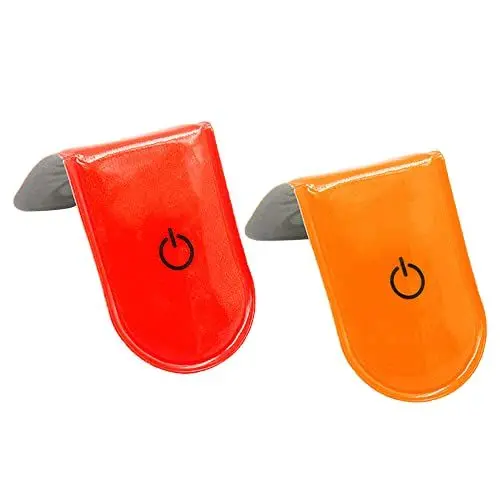 Produktbild: Gobesty Läufer Lichter für die Nacht, 2 Stück Laufende Sicherheitslichter, Reflektierende LED-Sicherheitslicht-Blinklichter für Läufer, mit 3 Beleuchtungsmodi, Lauflichter zum Aufstecken für Läufer