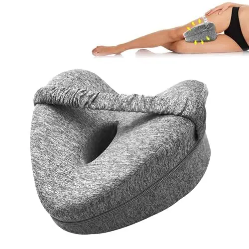 Produktbild: Gobesty Orthopädisches Kissen Für Bein, Seitenschläfer Kniekissen Leg Pillow Knie-Kissen, Ergonomisches Kissen Aus Memory-Schaum Seitenschläferkissen Von Hüft Rücken Knie-Schmerzen Schwangerschaft