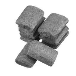 Produktbild: Gobesty Stahlwolle, 9 Stück Drahtwolle, Reinigungspads, Stahlwolle, feine Metall, Edelstahlwolle für Küchenutensilien