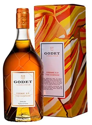 Produktbild: Godet Cognac X.O Fine Champagne 40% Vol. 0,7l in Geschenkbox