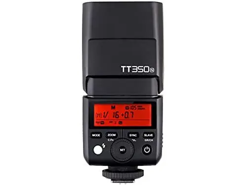 Produktbild: GODOX Blitzgerät TT350N Systemblitzgerät für Nikon Kameras, Schwarz