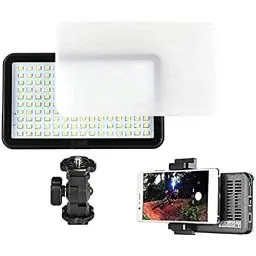 Produktbild: Godox LEDM150 LED-Videoleuchte für Smartphone mit Halterung
