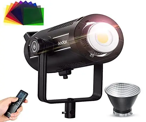 Produktbild: Godox SL200III SL200WIII 215W LED-Videoleuchten, CRI96 und TLCI97+, Eingebaute 8-FX-Spezialeffekte für Neugeborene Fotografie,Interview-Beleuchtung, Videofilmunterstützung APP-Steuerung