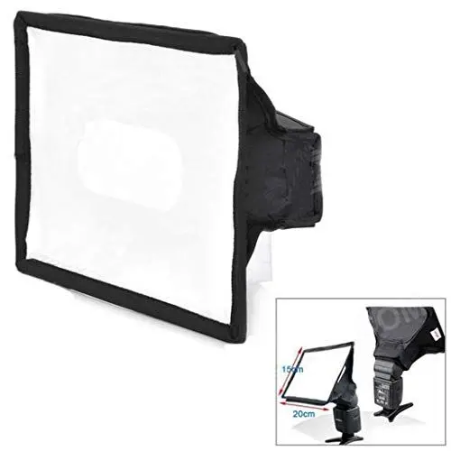 Produktbild: Godox Speedlite Black, White Softbox – Softbox (200 mm, 150 mm, Black, White)