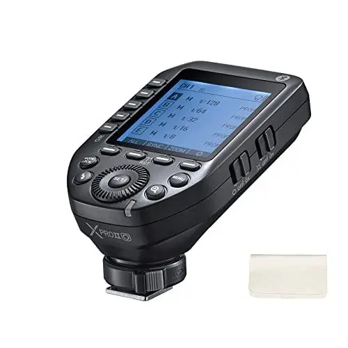 Produktbild: Godox XProII-O Drahtloser Blitzauslöser für Panasonic/Olympus-Kamera, 1/8000s HSS TTL-Konvertierung, manuelle TCM-Funktion, großer LCD-Bildschirm, Blitzsender