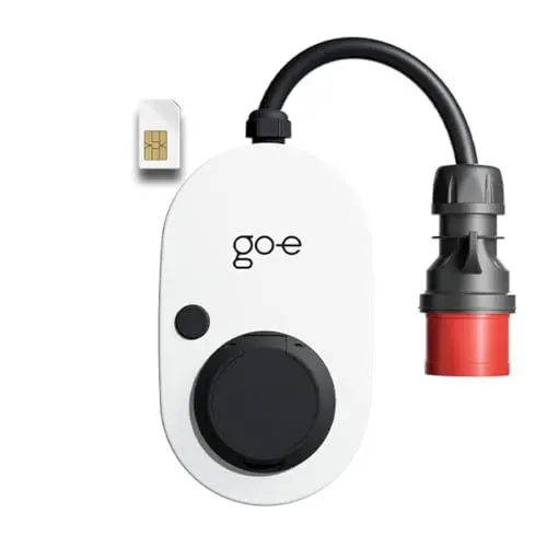 Produktbild: go-e Charger Gemini Flex 2.0, 22 kW (32A 3-phasig) (weiß/schwarz, Mobile Ladestation, 4G/LTE)