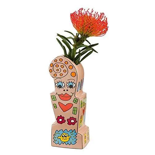 Produktbild: Goebel Flowers for My Girl Vase, Hartporzellan, bunt, 8.5 x 7.5 x 23.5 cm