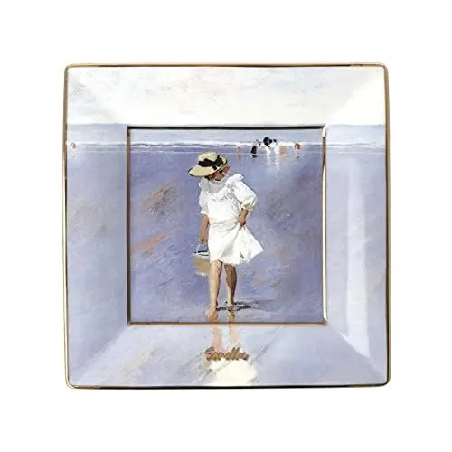Produktbild: Goebel Joquin Sorolla Schale aus Fine Bone China Sonnenuntergang, Maße: 12cm x 12cm x 1,5cm, 67-018-12-1