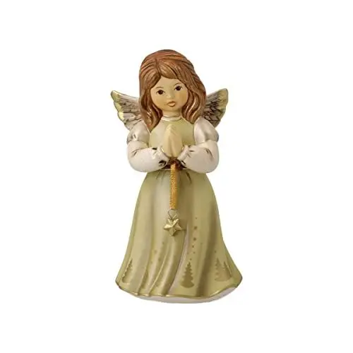 Produktbild: Goebel Weihnachtsdekoration Engelsfigur aus Porzellan hergestellt, Maße: 14 cm x 7.5 cm x 7 cm, 41662271