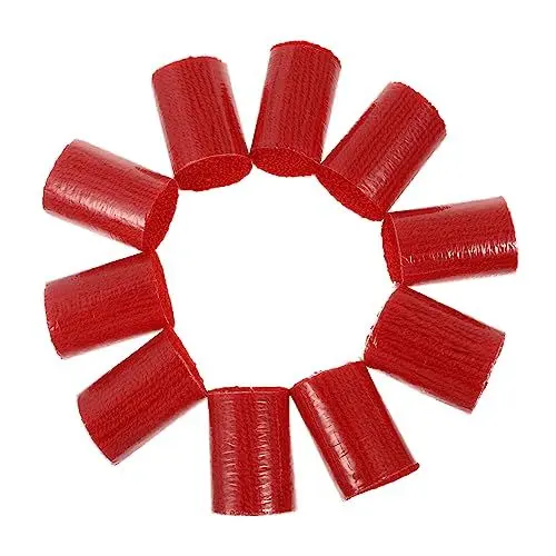 Produktbild: Gogogmee Knüpfhaken-teppichgarn 10 Rollen Häkel-strickgarn Acrylfaser Rot für Nähprojekte