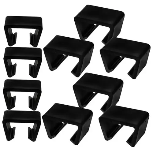 Produktbild: Gogogmee 10 Stück Gartenmöbel Clips Rattan Korbstuhl Clips Schnittsofa Möbelclips Gartenmöbel Sofa Clips Rattan Korbstuhl Befestigungselemente Terrassen Sofa Clips