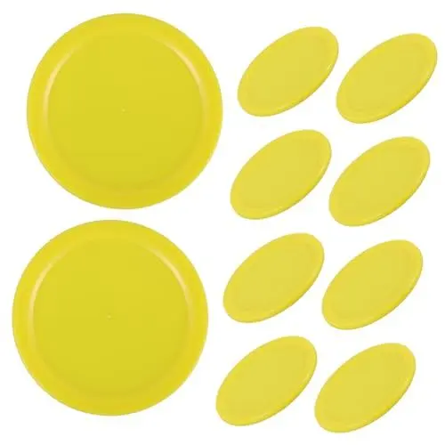 Produktbild: Gogogmee Hockeytischzubehör 10er-Pack Eishockey-Pucks Hockey-stücke Spielzimmerzubehör Indoor-Hockey-Pucks