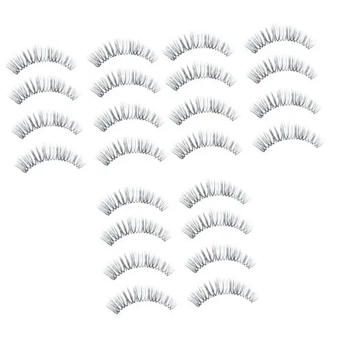 Produktbild: Gogogmee 12 Paare Wimpernverlängerung Make-up Wimpern Dicke Falsche Wimpern Falsche Wimpern Natürliches Aussehen Natürliche Falsche Wimpern Magnetische Falsche Wimpern Kit Für Pestañas