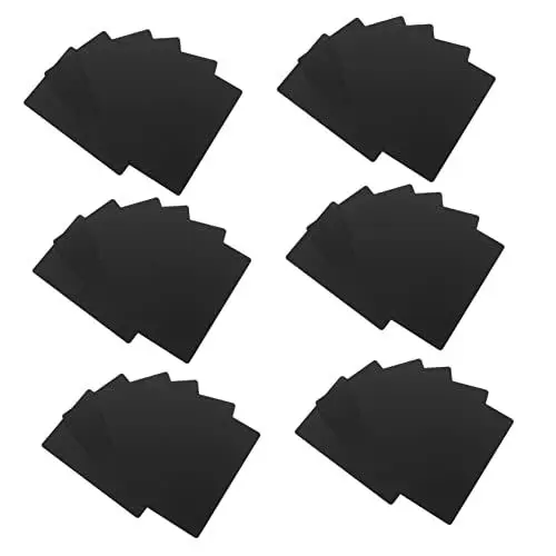 Produktbild: Gogogmee 3 Sätze Sublimations-visitenkarten Aus Aluminiummetall Leere Namenskarten Für Die Wärmeübertragung Mit Graviermaschine 50 Stück * 3