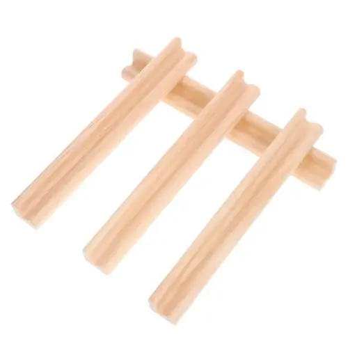 Produktbild: Gogogmee Domino- 16 Spielkarten Stehen Spielkartenhalter Spielkartenständer Domino-unterstützung Mahjong- Englische Buchstaben-Display-basen Domino-kartenspielständer Hölzern