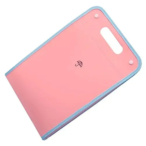 Produktbild: Gogogmee 1Stk Clips Rechnung rechnungswesen buchhaltung bürobedarf bürotisch zubehör schreibtisch organiser Clips Zeitplanbuch bunte rechnungsclips farbige Ordner Retro-Rechnungsclips Rosa