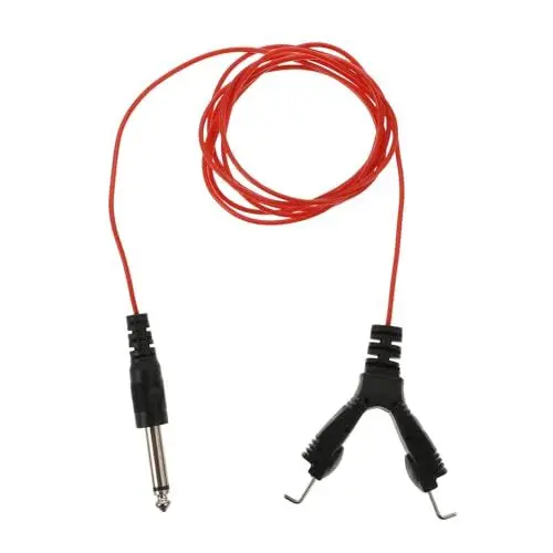 Produktbild: minkissy 1 Stück Tätowierungen Maschinenzubehör Stift Maschinenkabel Mechaniker Zubehör Maquina De Tatuar Silikon Haken Linie Werkzeug Tätowierungen Clip Kabel Clipping Tattoo Clip Linie