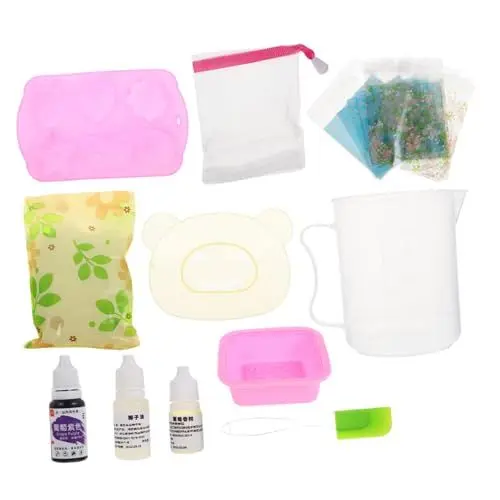 Produktbild: Gogogmee Seifenherstellungszubehör Anfänger-set Für Jungen Und Mädchen Erwachsene Werkzeuge Zur Seifenherstellung Materialien Zufälliger Stil
