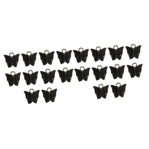 Produktbild: Gogogmee 20stücke Acryl Für Schmuckherstellung Elegante Schmetterlings- -accessoires Leicht Und Langlebig Für Halsketten Ohrringe Und Armbänder