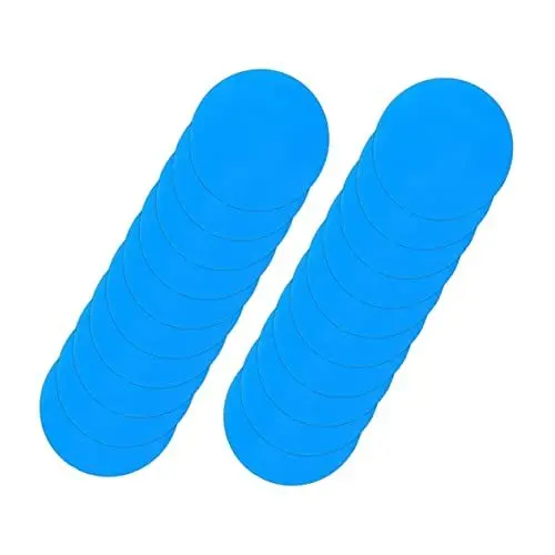 Produktbild: Gogogmee 20 Stück Aufblasbare Pool Reparaturaufkleber PVC Flicken Pool Liner Flicken Schwimmring Flicken Aufblasbare Schwimmring Reparaturflicken Aufblasbare Schwimmring