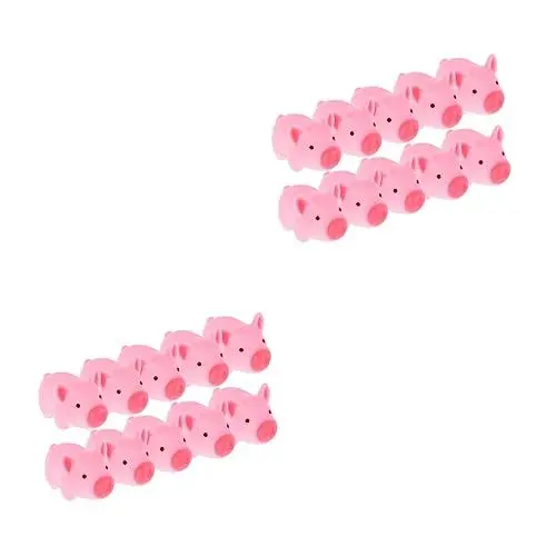 Produktbild: Gogogmee 24 STK Gummischwein Spielzeug Spielzeug adventsgeschenke Kinder Badewasserspielzeug für Kinder Badespielzeug für Mädchen Babybadewanne spielzeuge Badespielzeug für Babys Rosa