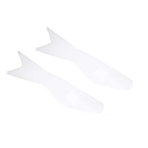 Produktbild: Gogogmee 2St DIY Karpfenstreamer kinder bastelset bastelzeug für kinder gartendeko rostoptik Windsack draussen Außendekorationen Drachen hängendes hängende Hofdekoration Stoff Weiß