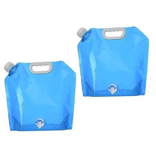 Produktbild: Gogogmee Tragbarer Faltbarer Wasserbehälter 10 L Wassersack Für Camping Wandern Radfahren