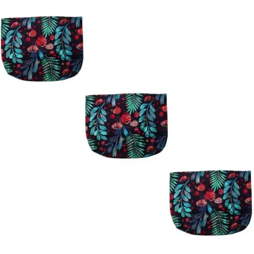 Produktbild: Gogogmee 3 Pcs Wachs Baumwolle Lebensmittel Wraps Wiederverwendbare Lebensmittel Lagerung Beutel Frische Versiegelt Taschen Für Camping