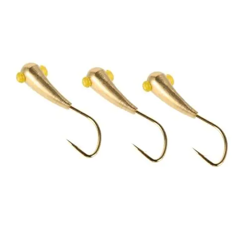 Produktbild: Gogogmee Angelhaken Aus Messing 3er-Set Mit Ideal Zum Welsangeln Süßwasser